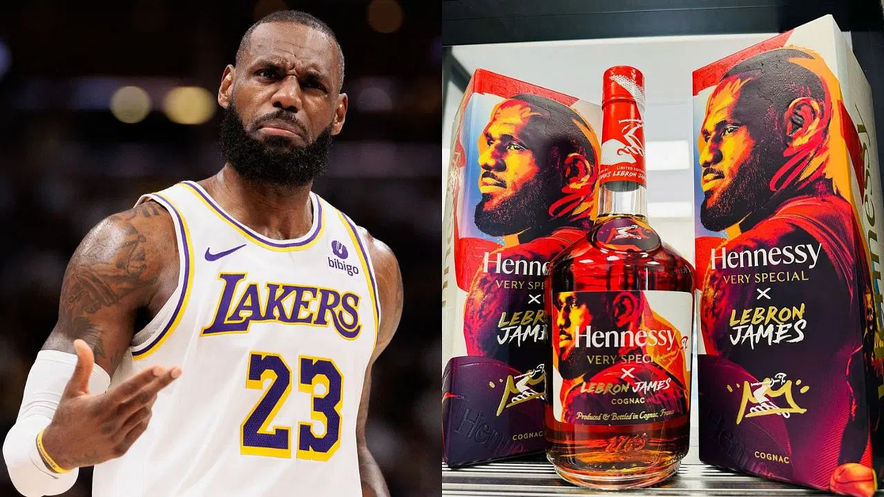 LeBron James and Hennessy - How Famous Athletes Are Changing How We Buy Alcohol