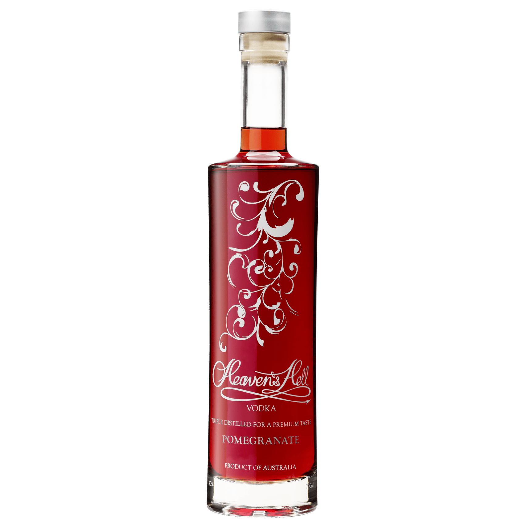 Heaven's Hell Pure Pomegranate Vodka 700ml