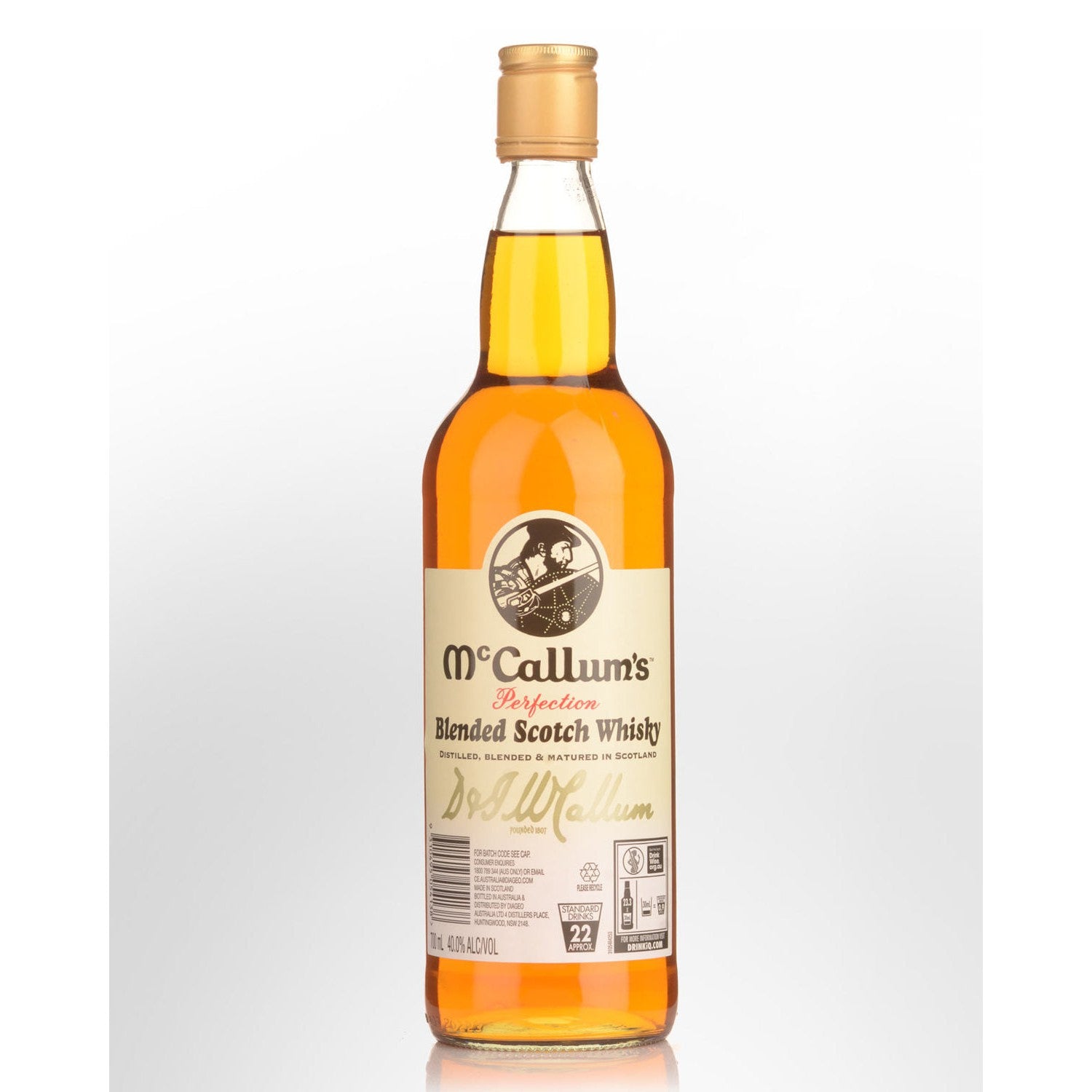 McCallums Perfection Blended Scotch Whisky 700ml