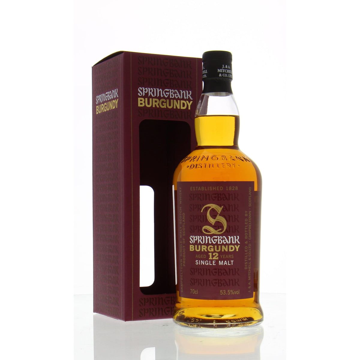 Springbank Burgundy Matured 12 Year Old Cask Strength Single Malt Scotch Whisky 700ml
