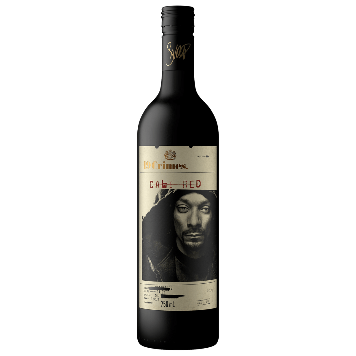 19 Crimes Snoop Dogg Cali Red 750ml