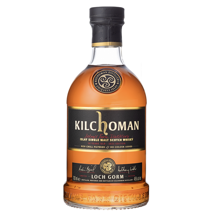 Kilchoman Loch Gorm 10 Year Old 2025 Edition Sherry Cask Matured Single Malt Scotch Whisky 700ml
