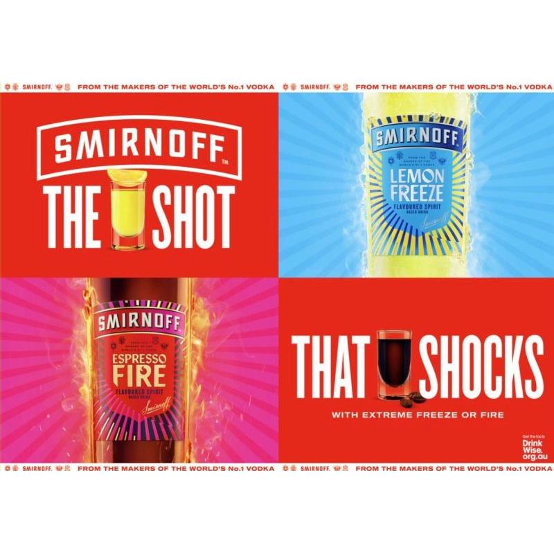 Smirnoff Lemon Freeze Vodka 700ml