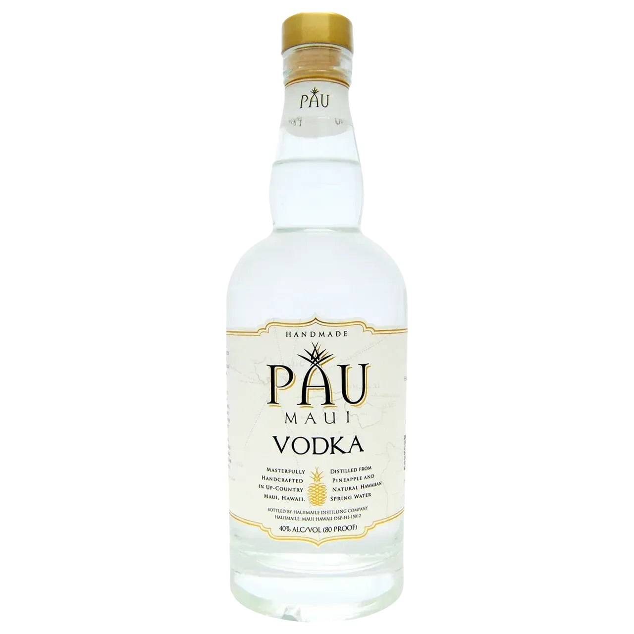 Pau Maui Pineapple Hawaiian Vodka 750ml