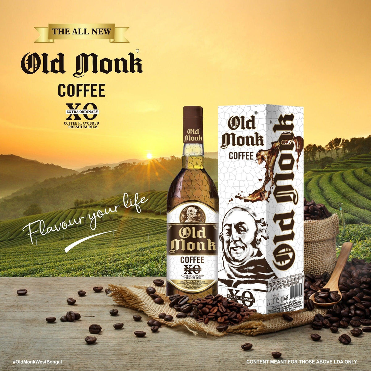 Old Monk XO Coffee Rum 750ml