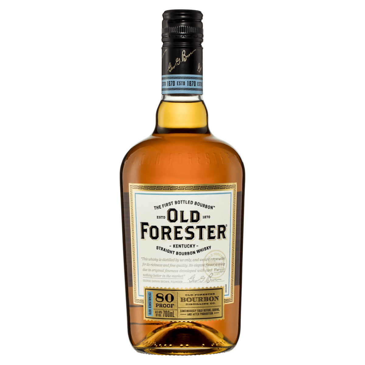 Old Forester Kentucky Straight Bourbon Whisky 700ml