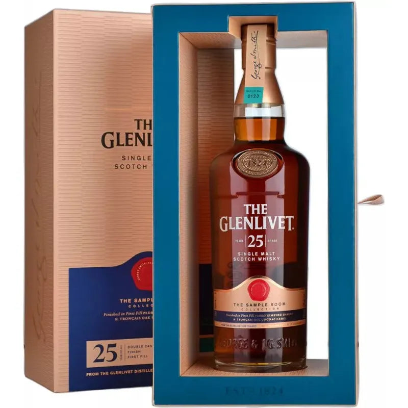 Glenlivet 25 Year Old The Sample Room Collection Single Malt Scotch Whisky 700ml