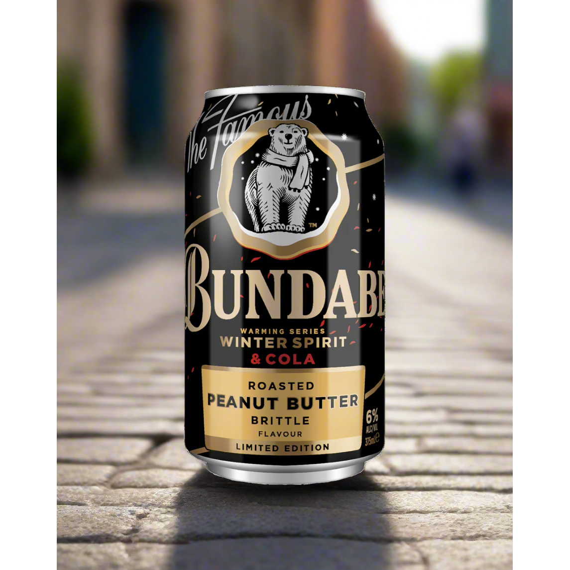 Bundaberg Winter Series Peanut Butter Brittle & Cola 6% Cans 375ml