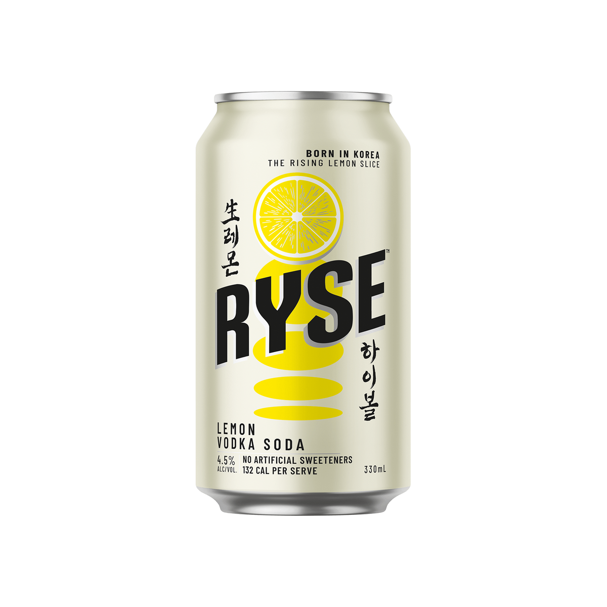 RYSE Vodka Lemon Soda Cans 330ml