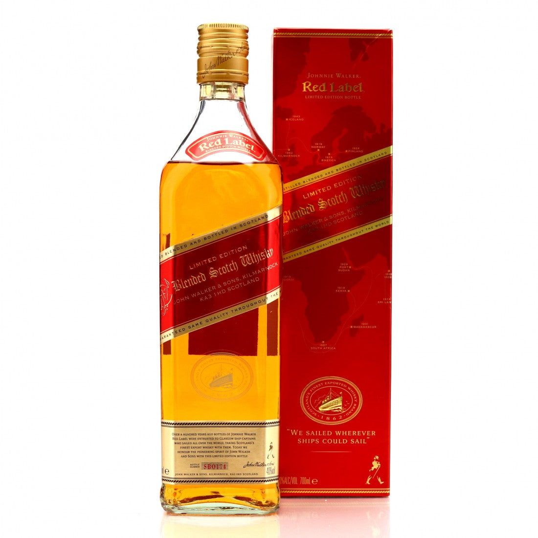 Johnnie Walker Red Label 100th Anniversary Limited Edition Blended Scotch Whisky 700ml