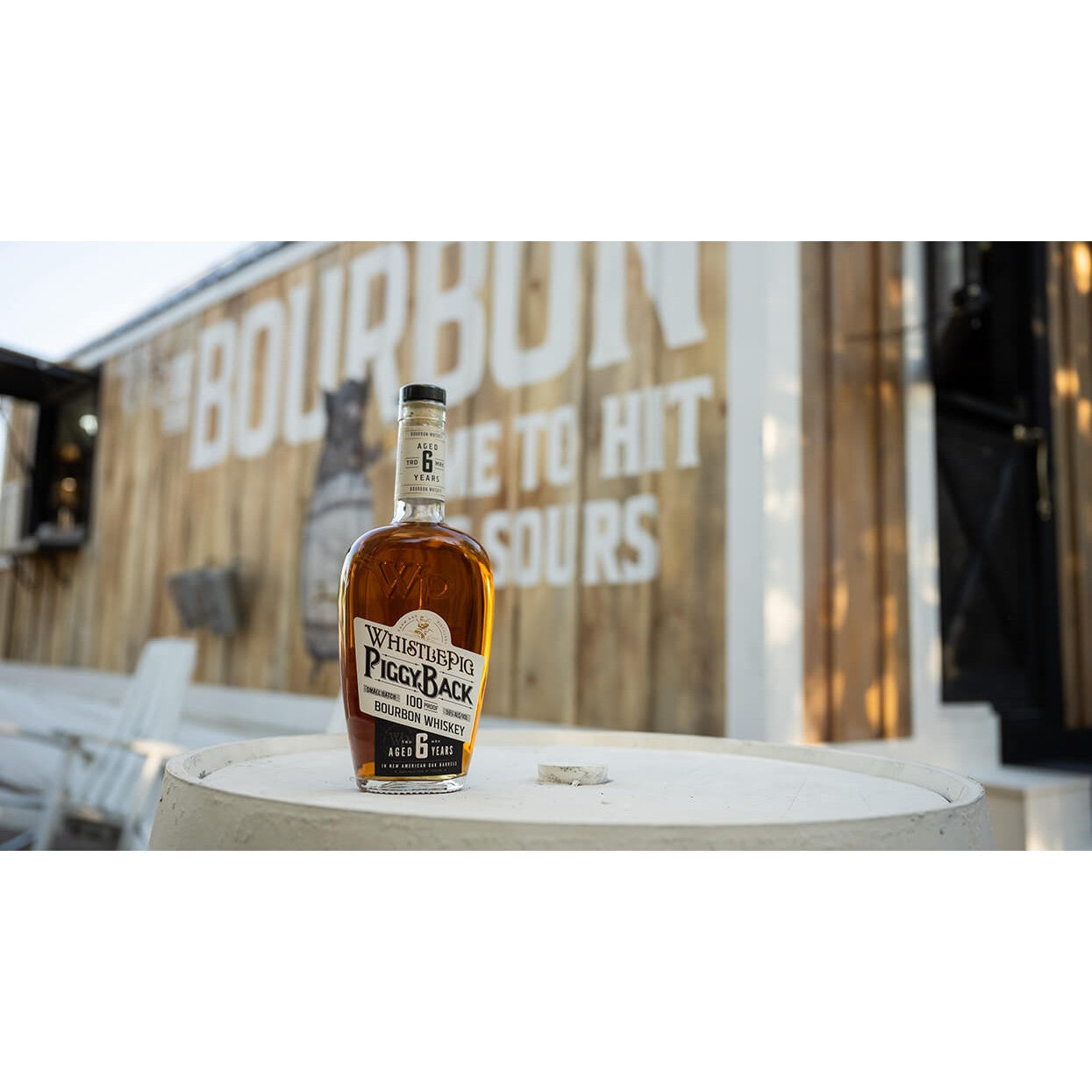 WhistlePig PiggyBack 6 Year Old Bourbon Whiskey 700ml