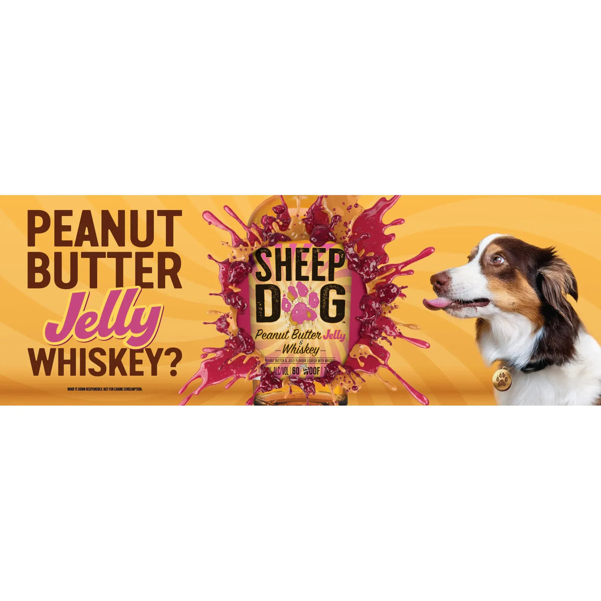 Sheep Dog Peanut Butter & Jelly Whiskey 700ml