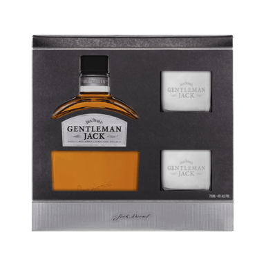 Gentleman Jack Tennessee Whiskey & 2 Glass Pack 700ml
