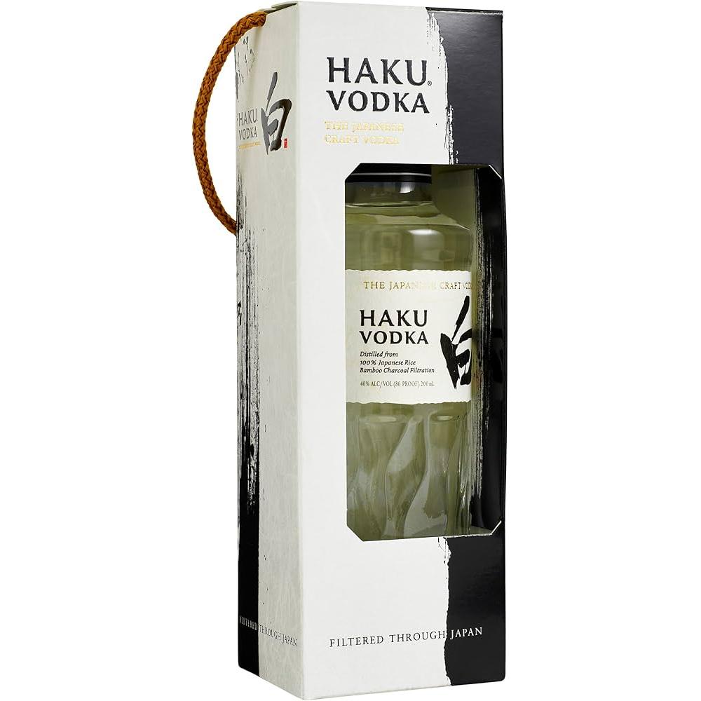 Haku Japanese Craft Vodka Miniature Gift Pack 200ml