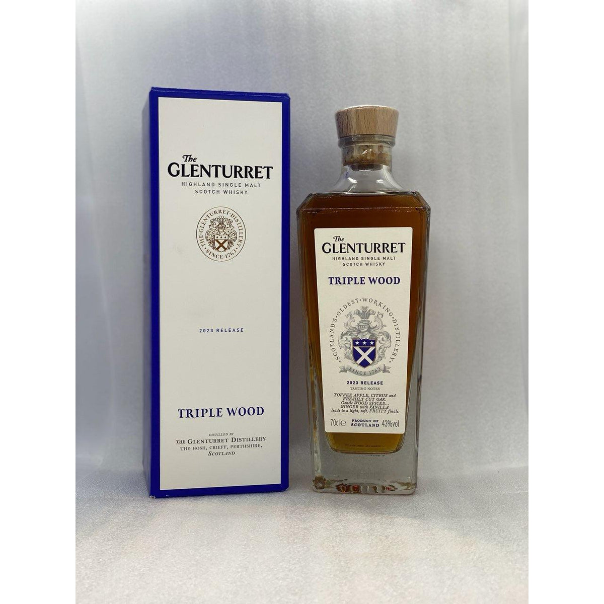 The Glenturret 2023 Release Triple Wood Single Malt Scotch Whisky 700ml