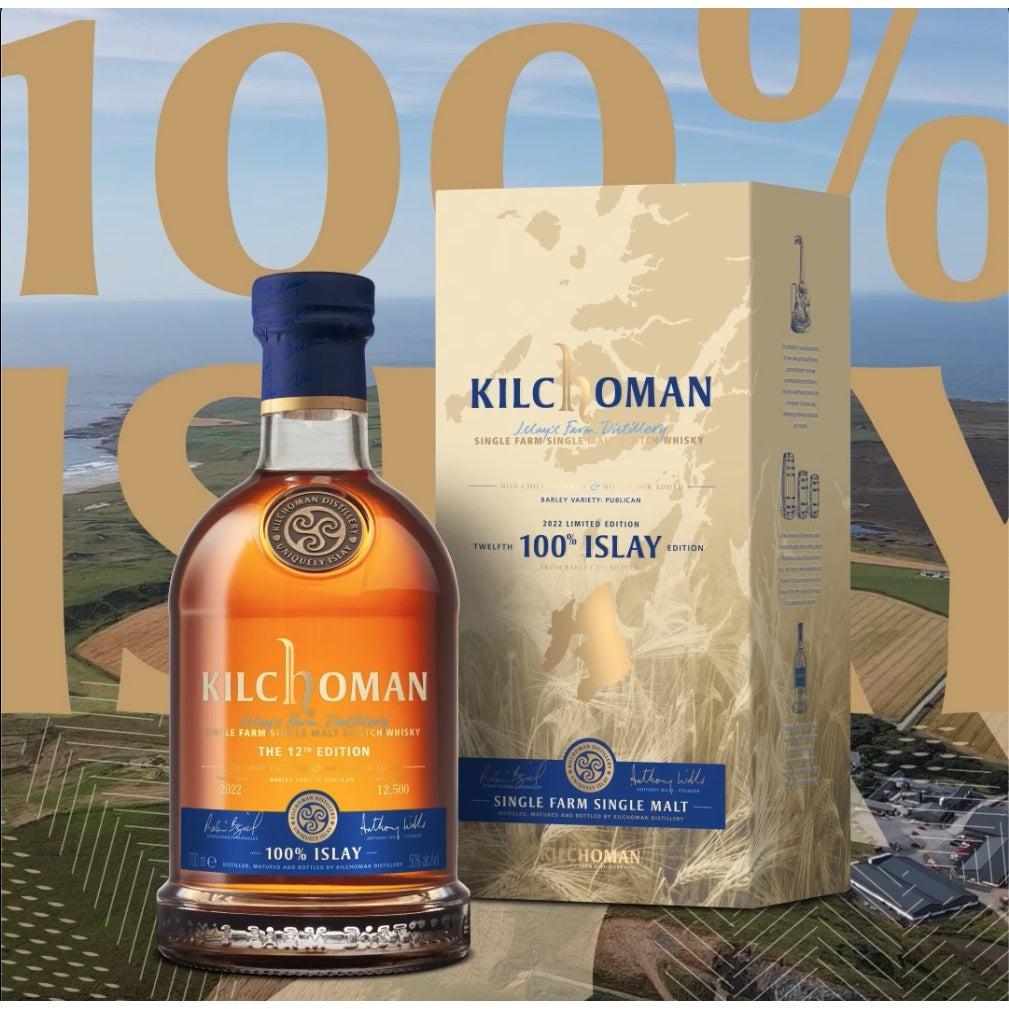 Kilchoman 100% Islay (12th Edition) Single Malt Scotch Whisky 700ml