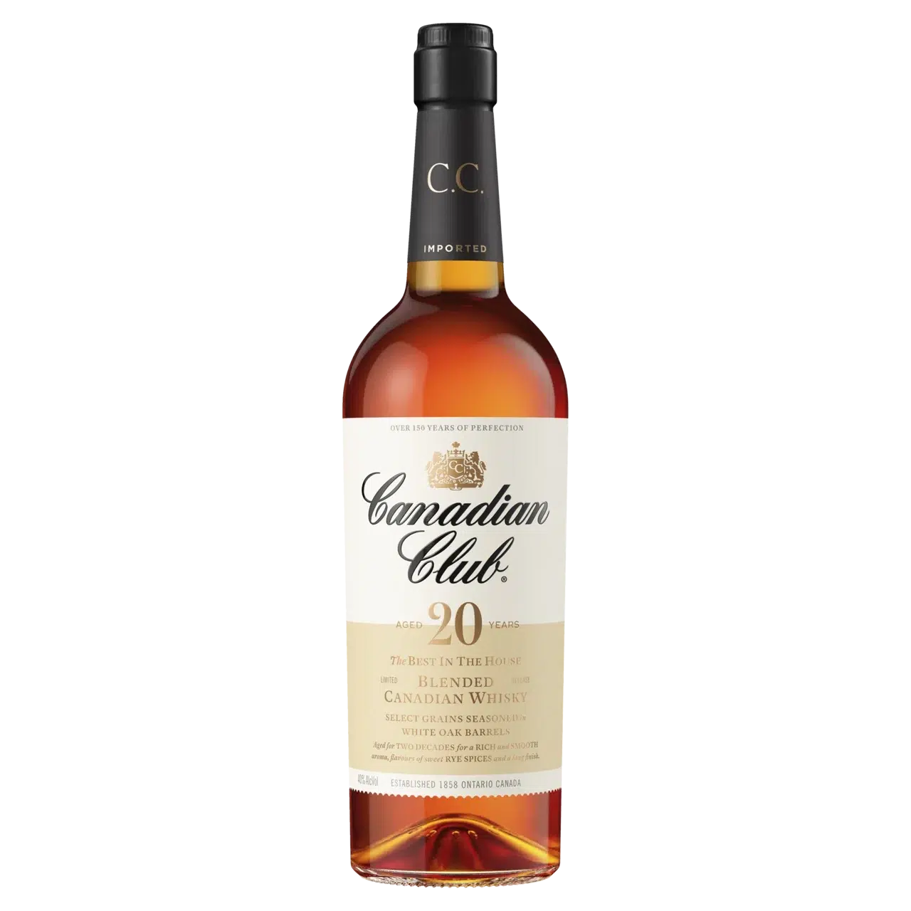 Canadian Club 20 Year Old Blended Whisky 750ml
