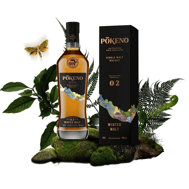 Pokeno Exploration Series No. 02 Winter Malt Single Malt New Zealand Whisky 700ml