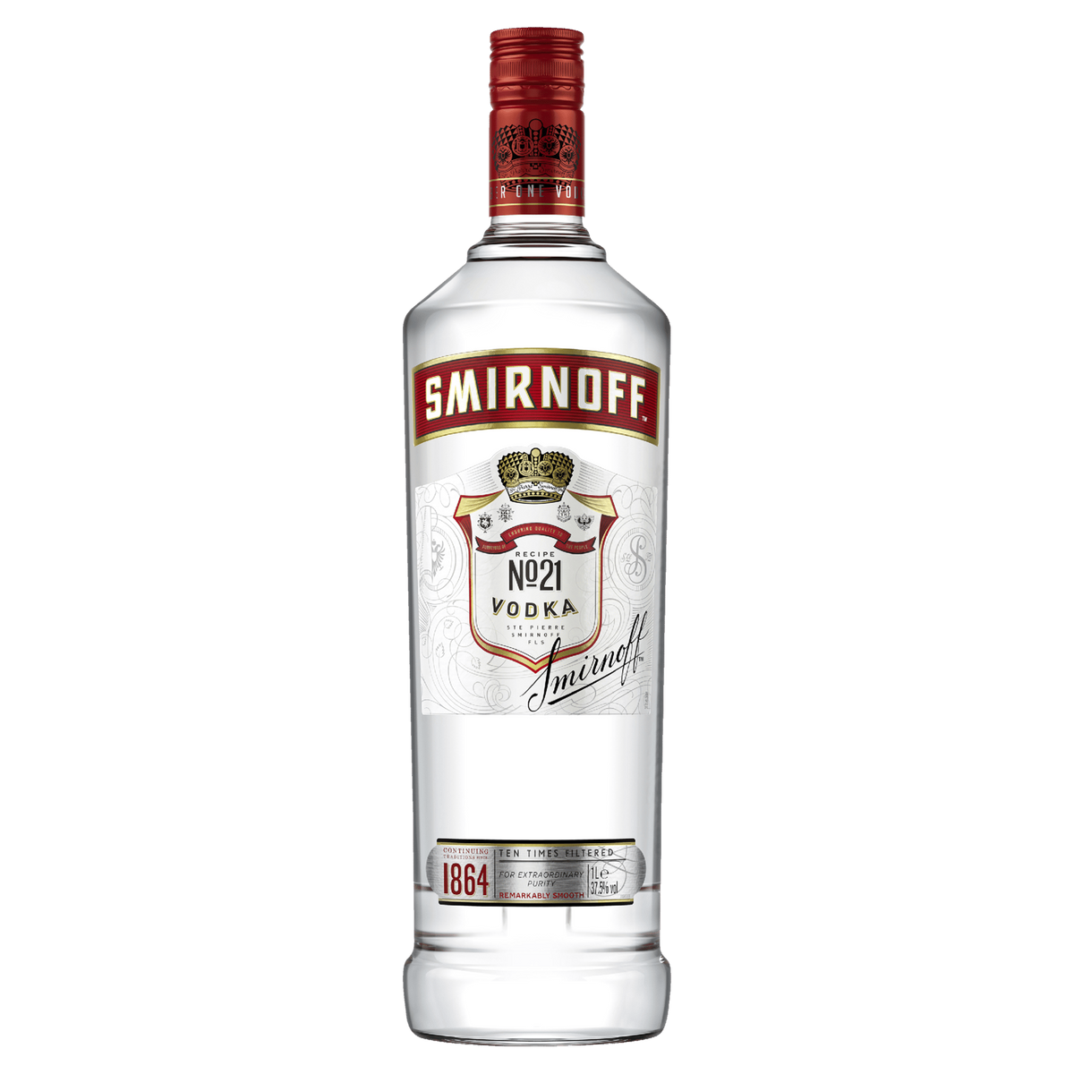 Smirnoff Red Label Vodka 1L