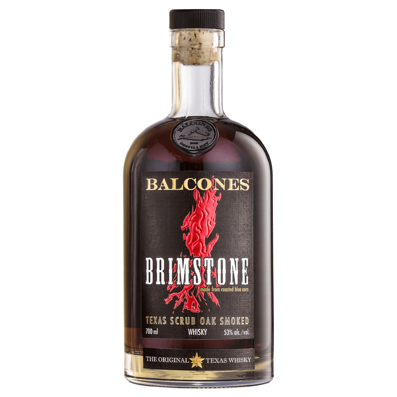 Balcones Distilling Brimstone Smoked Whisky 700ml