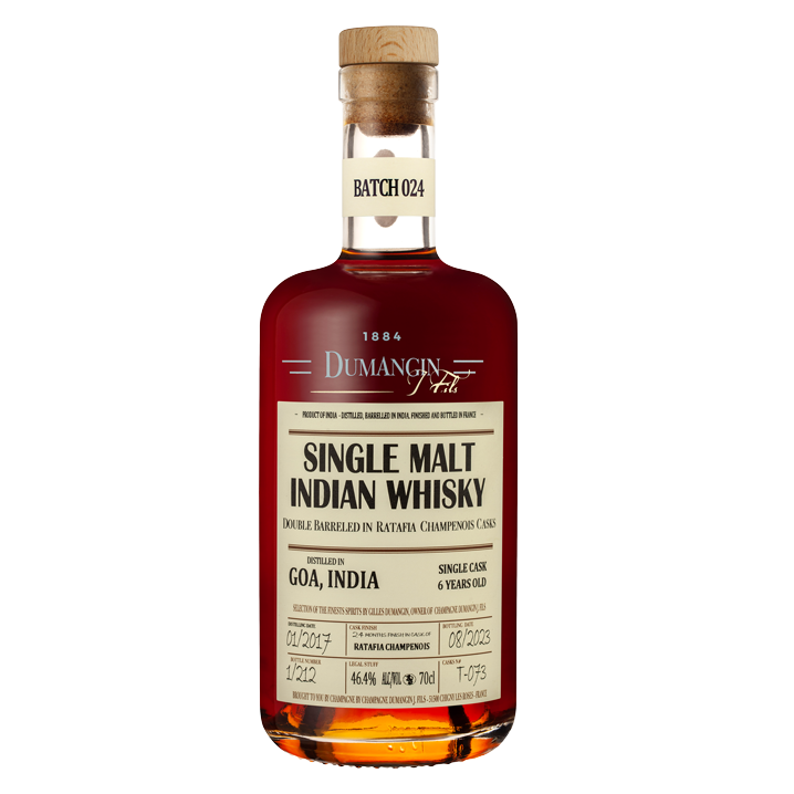 Dumangin Goa Power 6 Year Old Indian Single Malt Whisky 700ml
