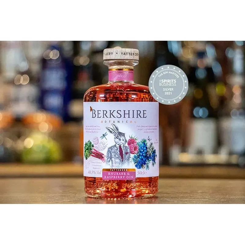 Berkshire Rhubarb & Raspberry Gin 500ml