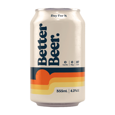 Better Beer Zero Carb Lager Cans 355ml