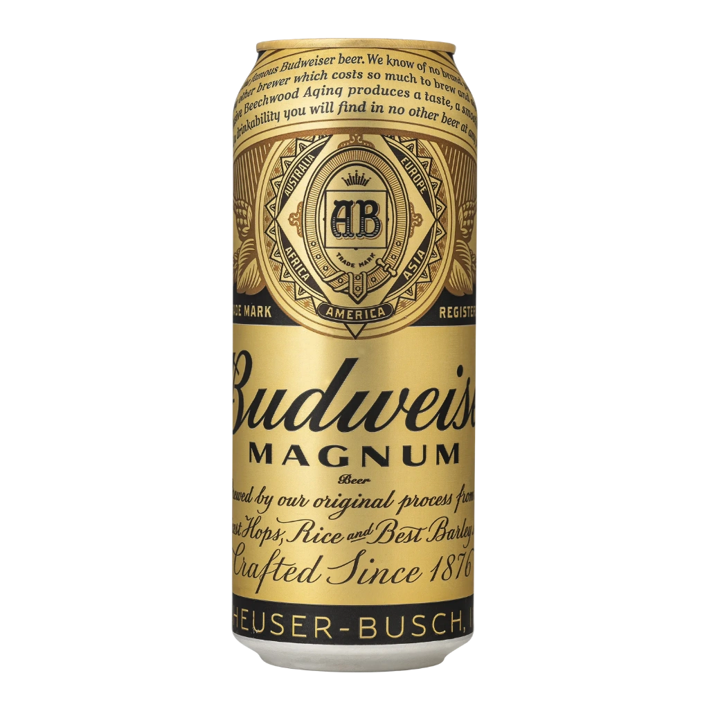 Budweiser Magnum Premium Beer 12x500ml