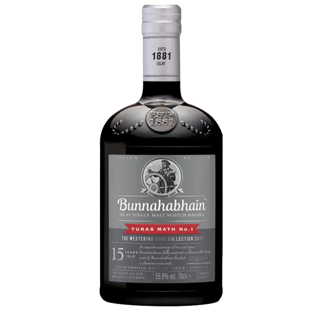 Bunnahabhain 15 Year Old Turas Math No.1 Westering Home Collection 700ml