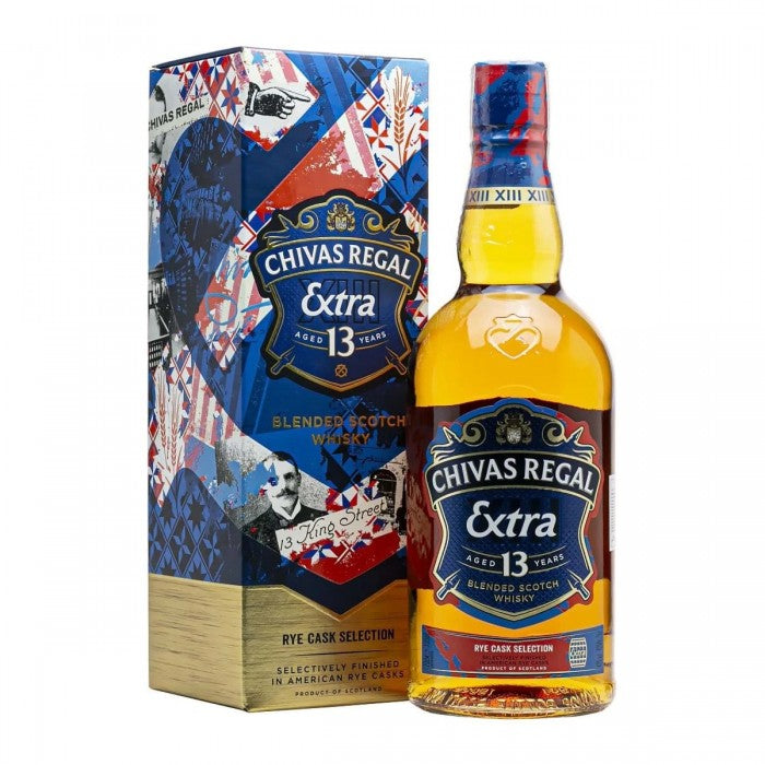 Chivas Regal Extra 13 Year Old Rye Cask Blended Scotch Whisky 700ml