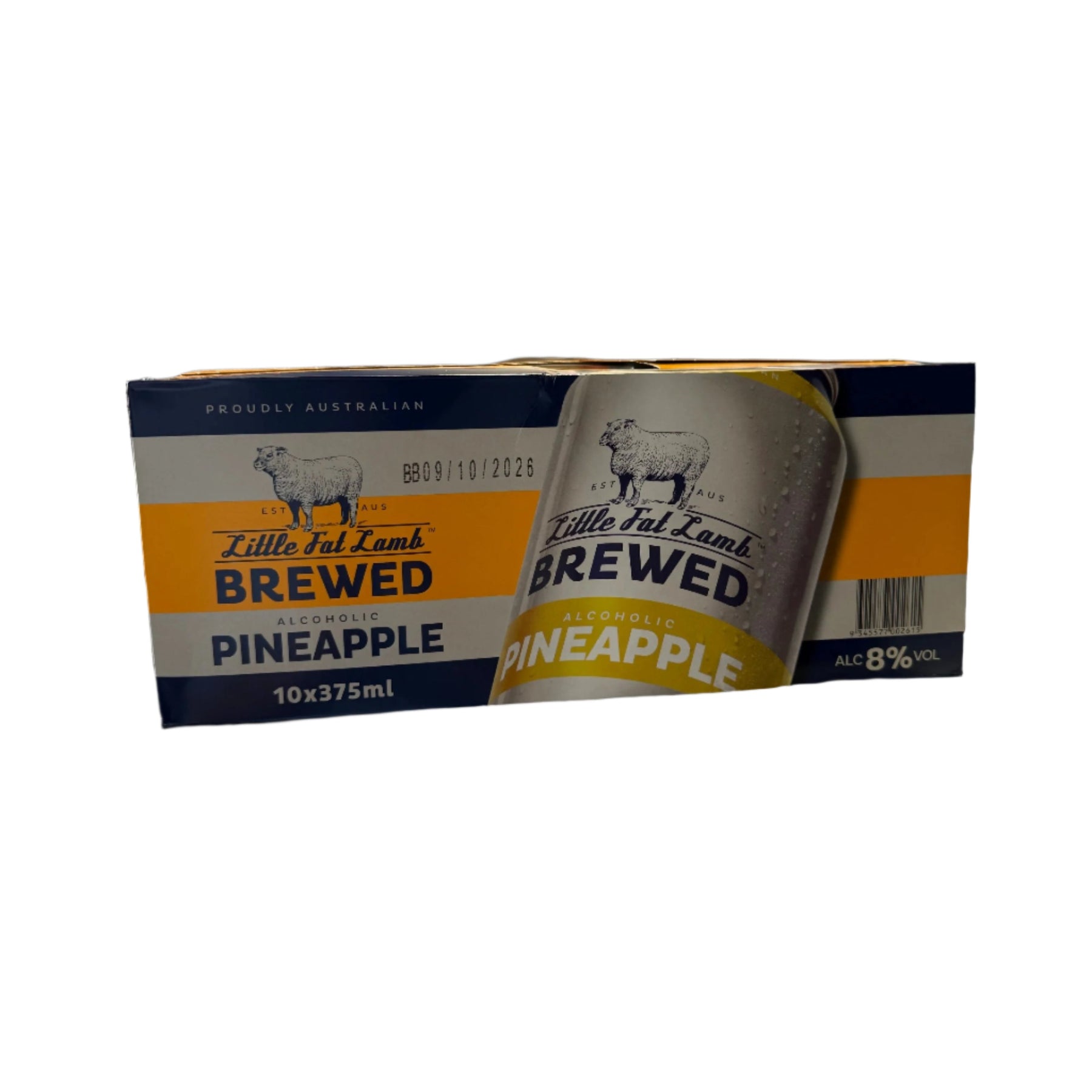 Little Fat Lamb Pineapple Cans 10x375ml