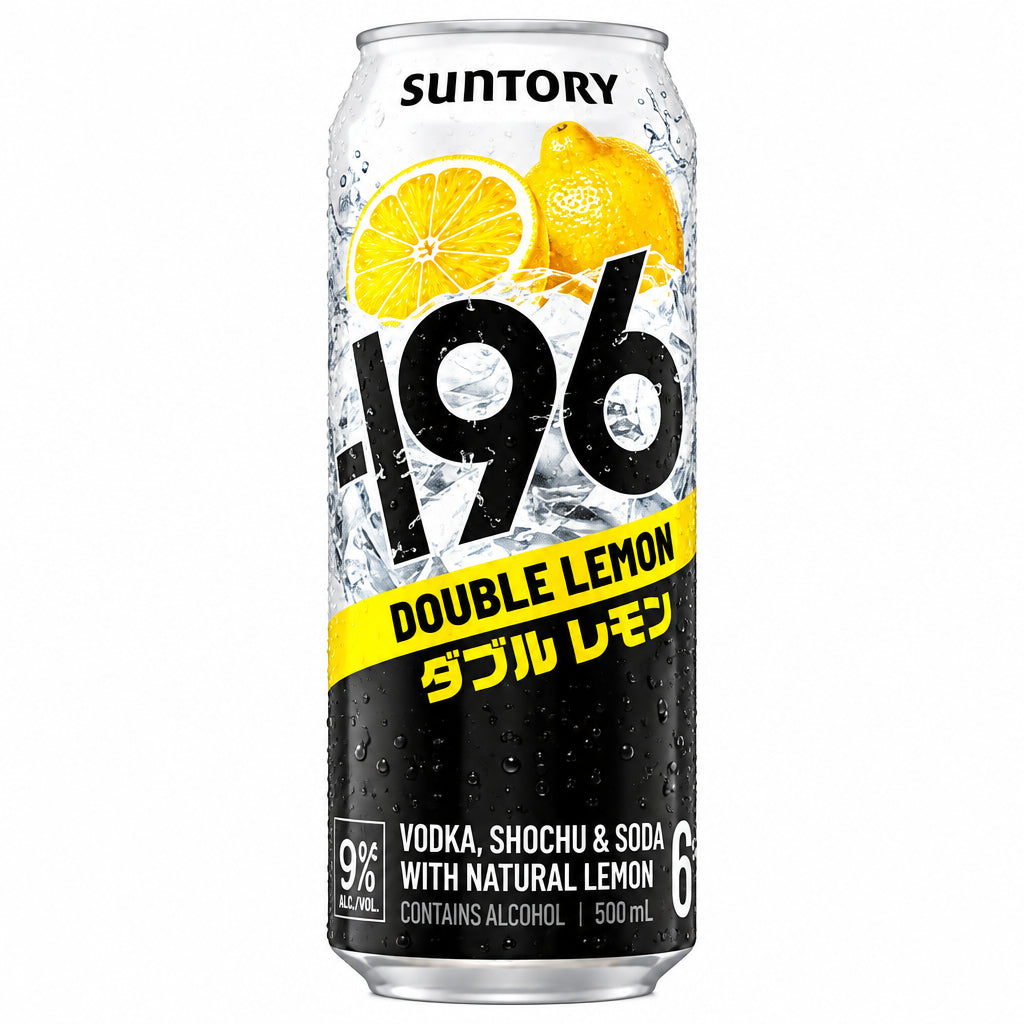 Suntory -196 Double Lemon 6% Can 500ml