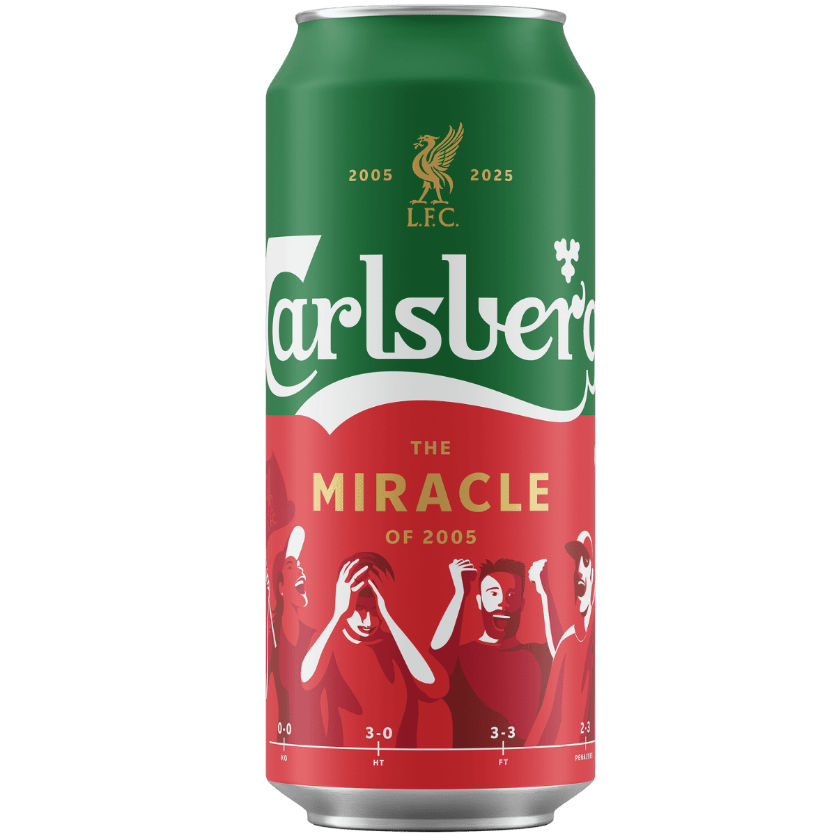 Carlsberg LFC Miracle of 2005 Limited Edition 24x500ml
