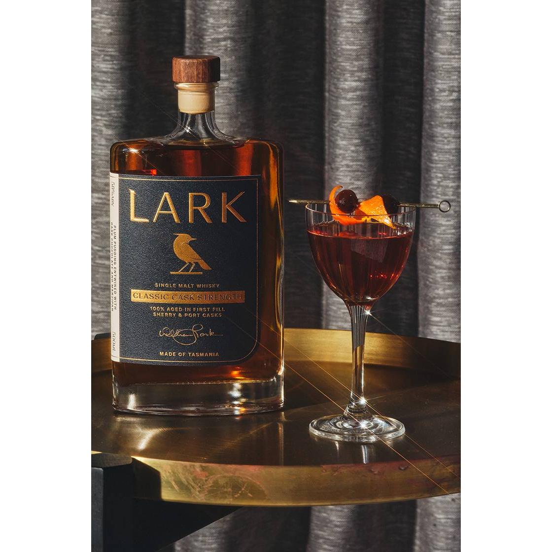 Lark Classic Cask Strength Single Malt Australian Whisky 500ml