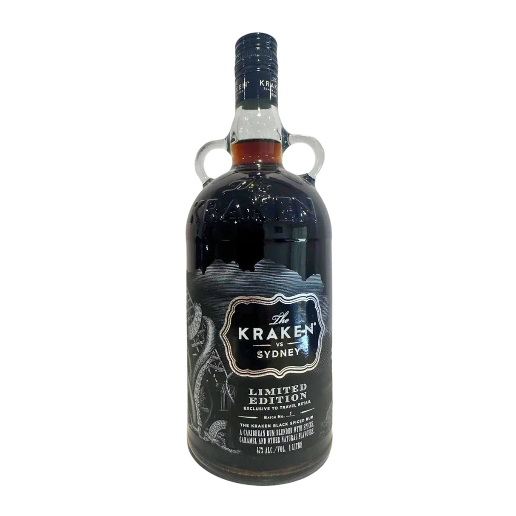 Kraken vs Sydney Batch No. 1 Limited Edition Black Spiced Rum 1L