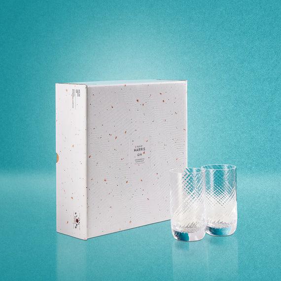Isle of Harris Gin & Highball Glass Gift Set 700ml