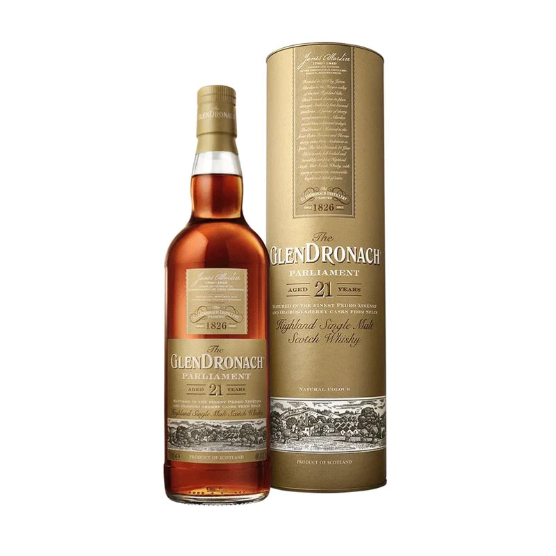 ウイスキー The GlenDronach 21 Year Old 700ml 48% Glendronach 21 Year Old Parliament Single Malt Whisky - 70cl