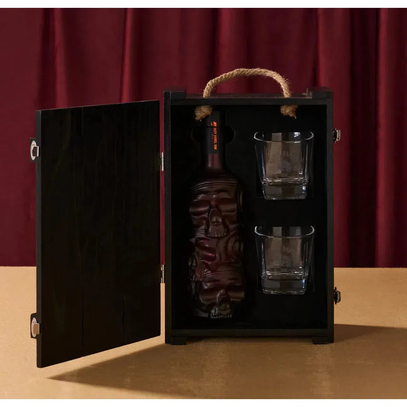 Rusty Barrel Spiced Rum Limited Edition Crate Gift Pack 700ml