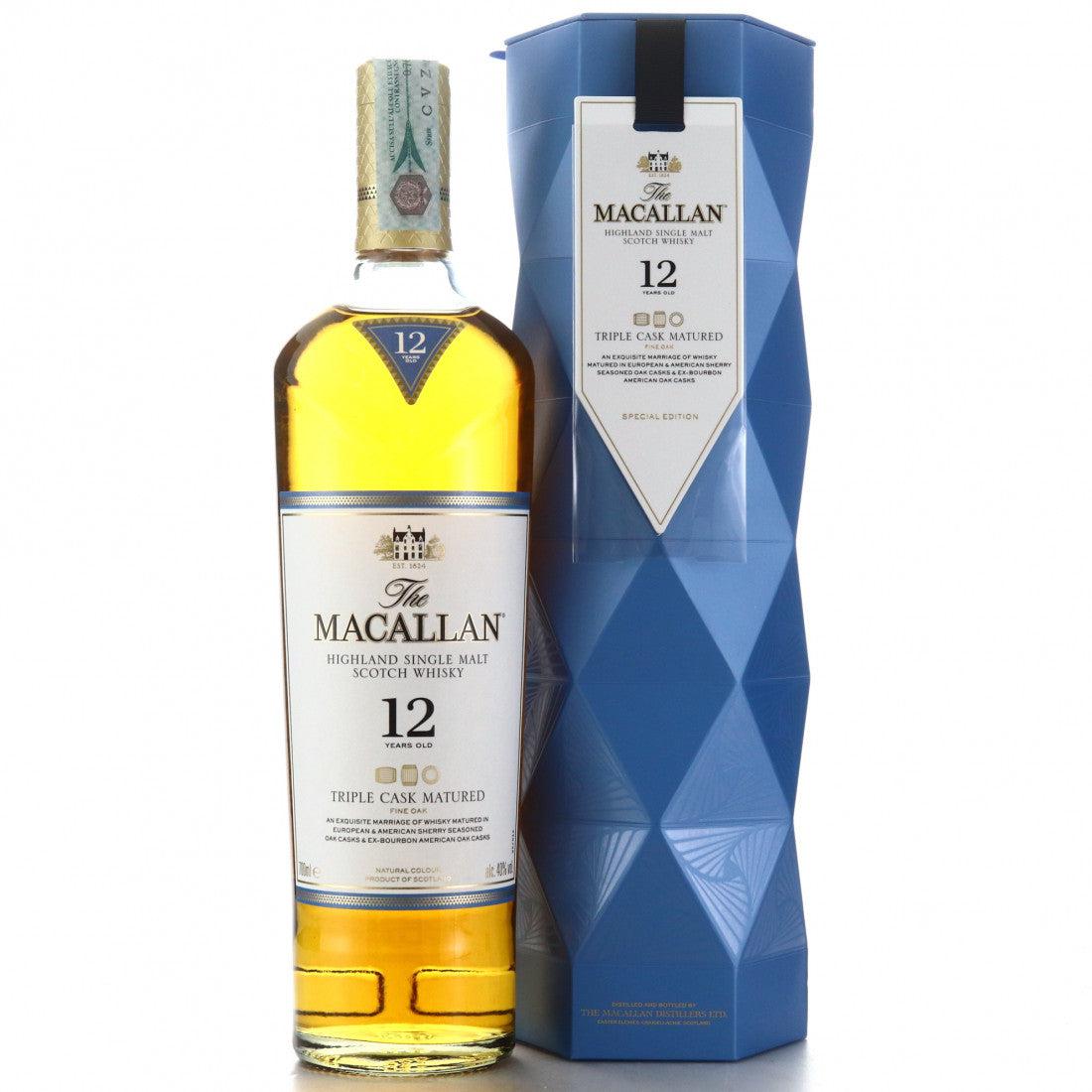 The Macallan 12 Year Old Triple Cask Limited Edition Giftbox 700ml