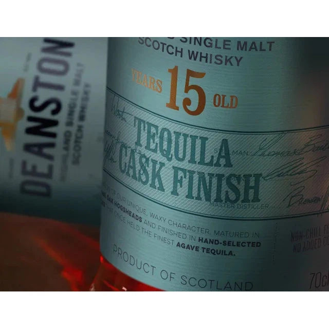 Deanston 15 Year Old Tequila Cask Finish Single Malt Scotch Whisky 700mL