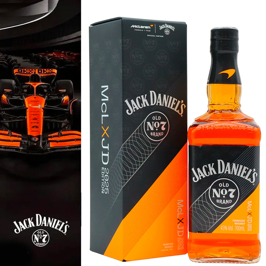 Jack Daniel's x Mclaren 2025 Limited Edition Tennessee Whiskey 700ml