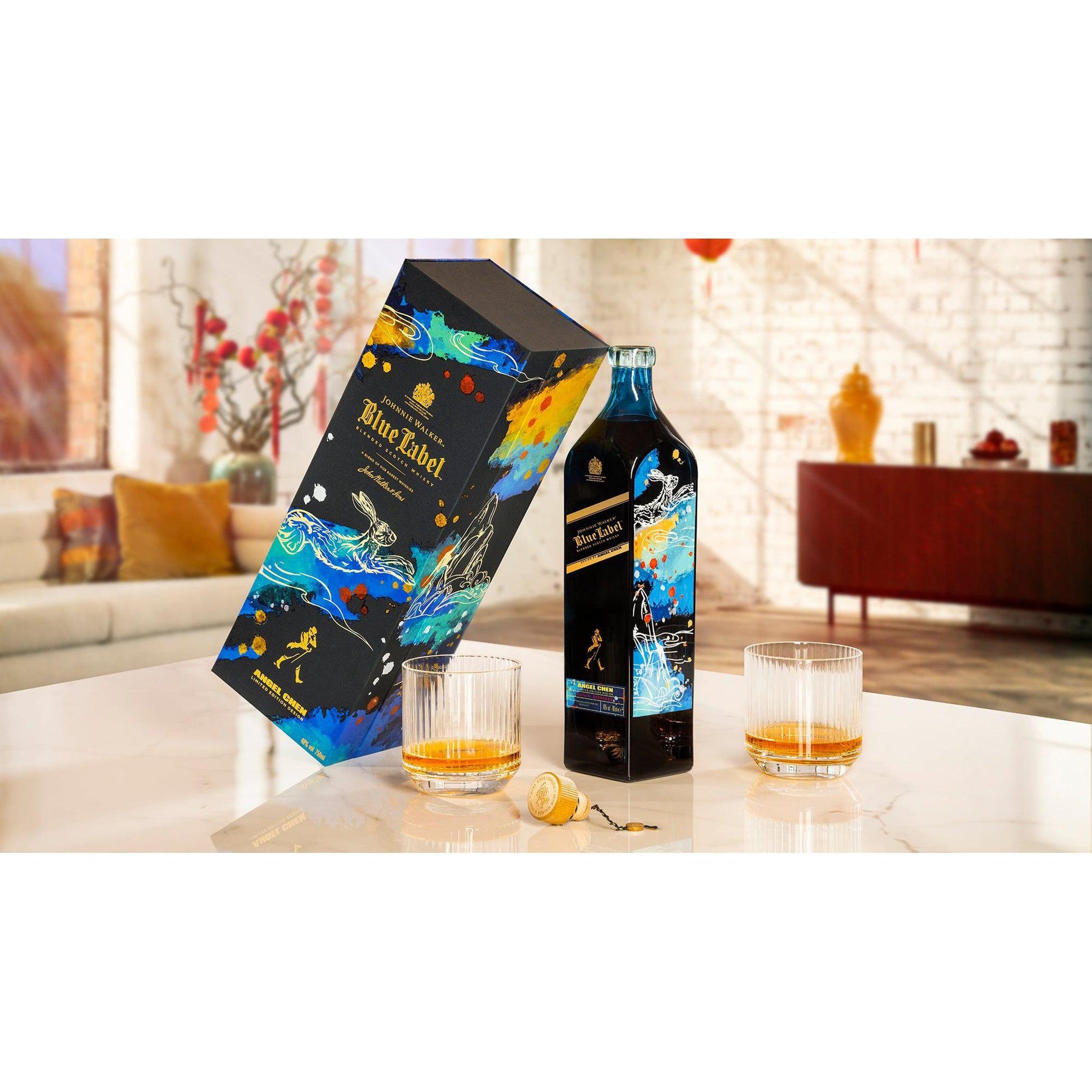 Johnnie Walker Blue Year Of The Rabbit Limited Edition Whisky 1L