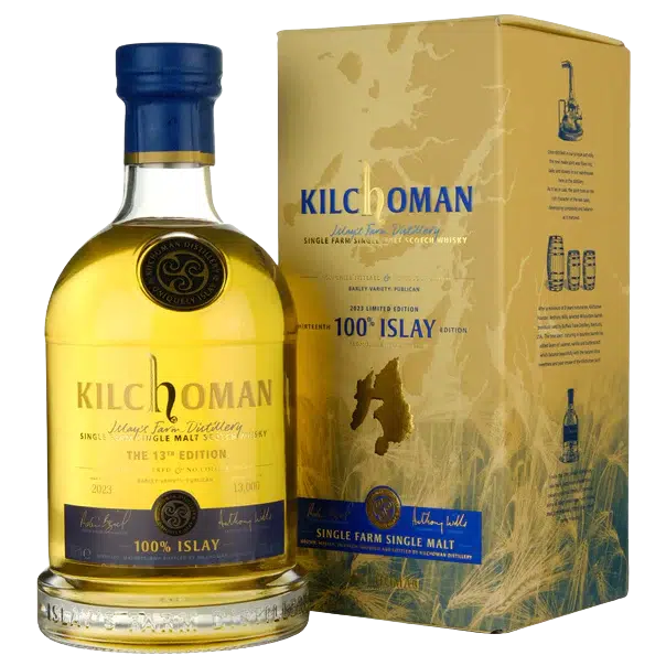 Kilchoman 100% (13th Edition) Islay Single Malt Scotch Whisky 700ml