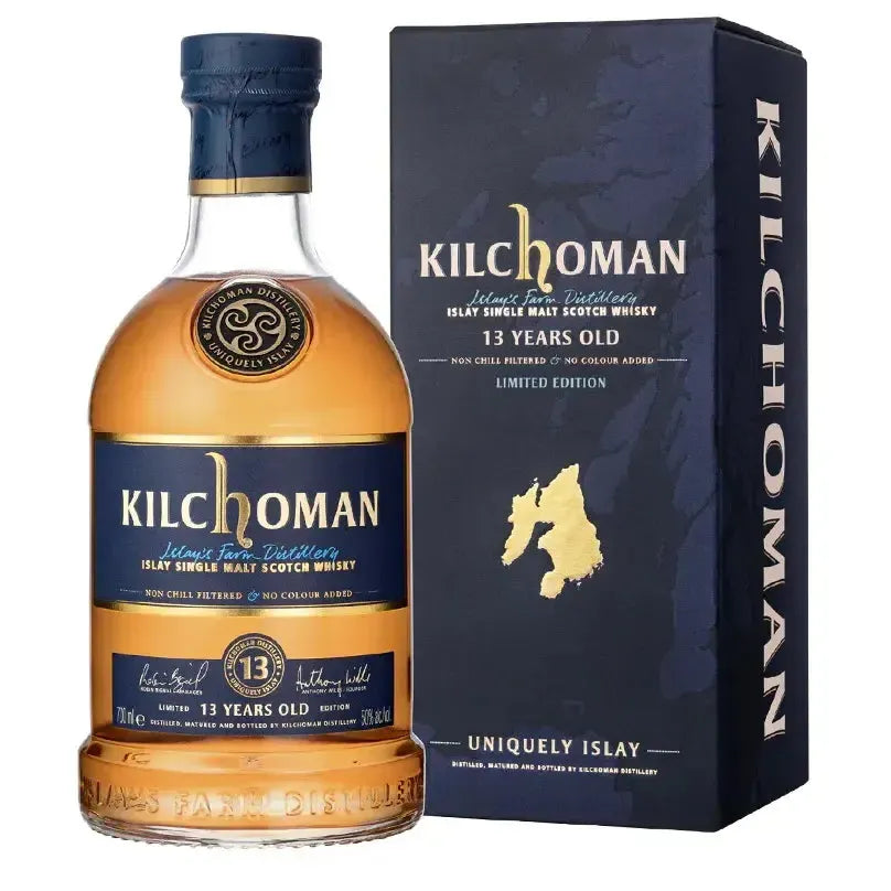 Kilchoman 13 Year Old Limited Edition Single Malt Whisky 700ml