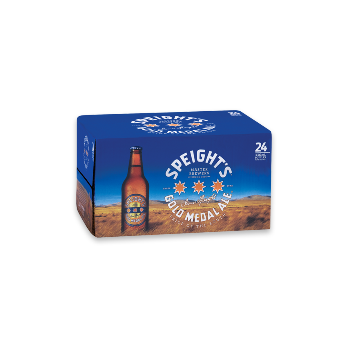 Speight’s Gold Medal Ale Stubbies 330mlx24
