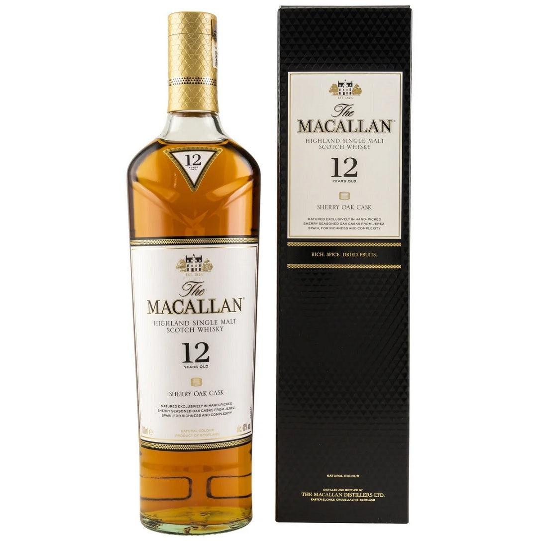 Macallan 12 Year Old Sherry Oak Whisky 50ml