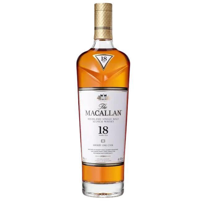 Macallan 18 Year Old 2024 Sherry Oak Single Malt Whisky