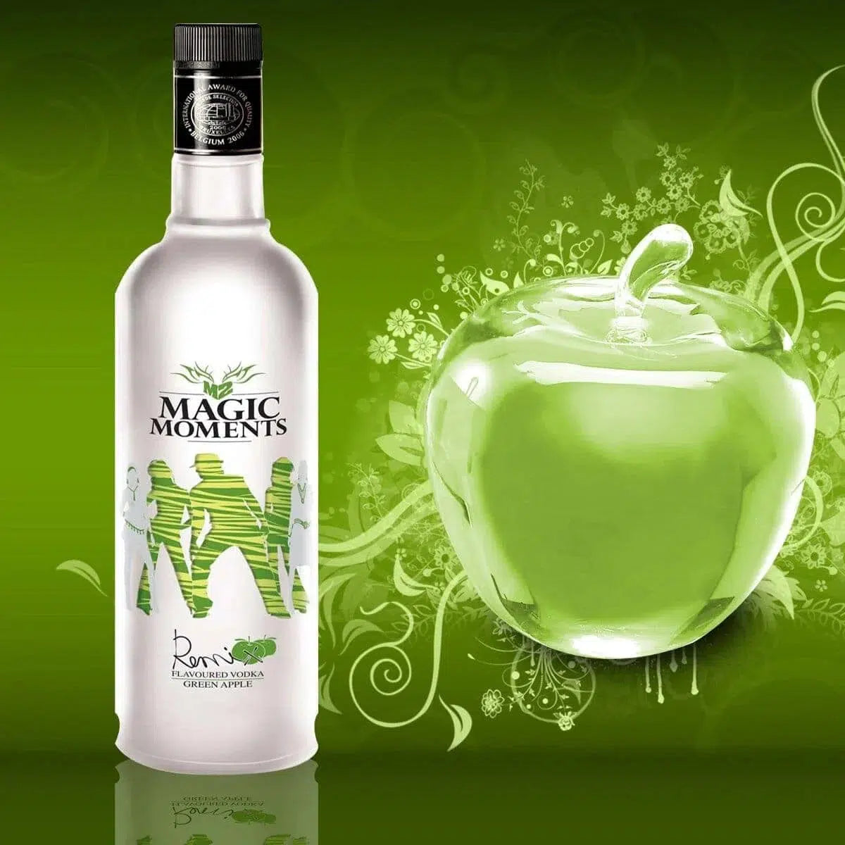 Magic Moments Green Apple Premium Indian Vodka 750ml