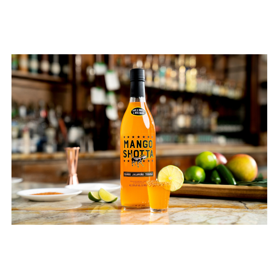 Mango Shotta Spicy Mango & Jalapeño Flavoured Tequila Liqueur 750ml