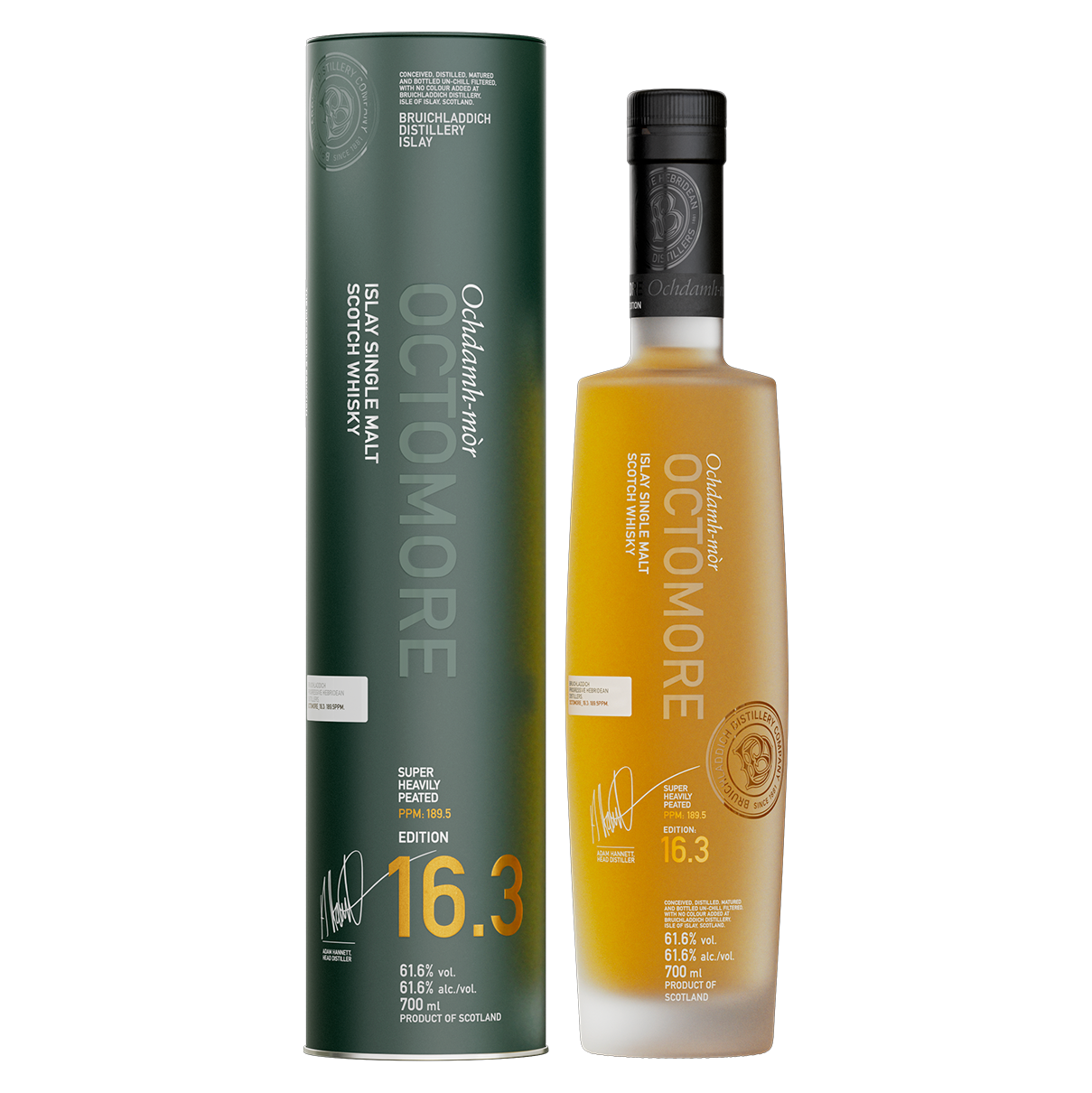 Octomore 16.3 Cask Strength Single Malt Scotch Whisky 700ml